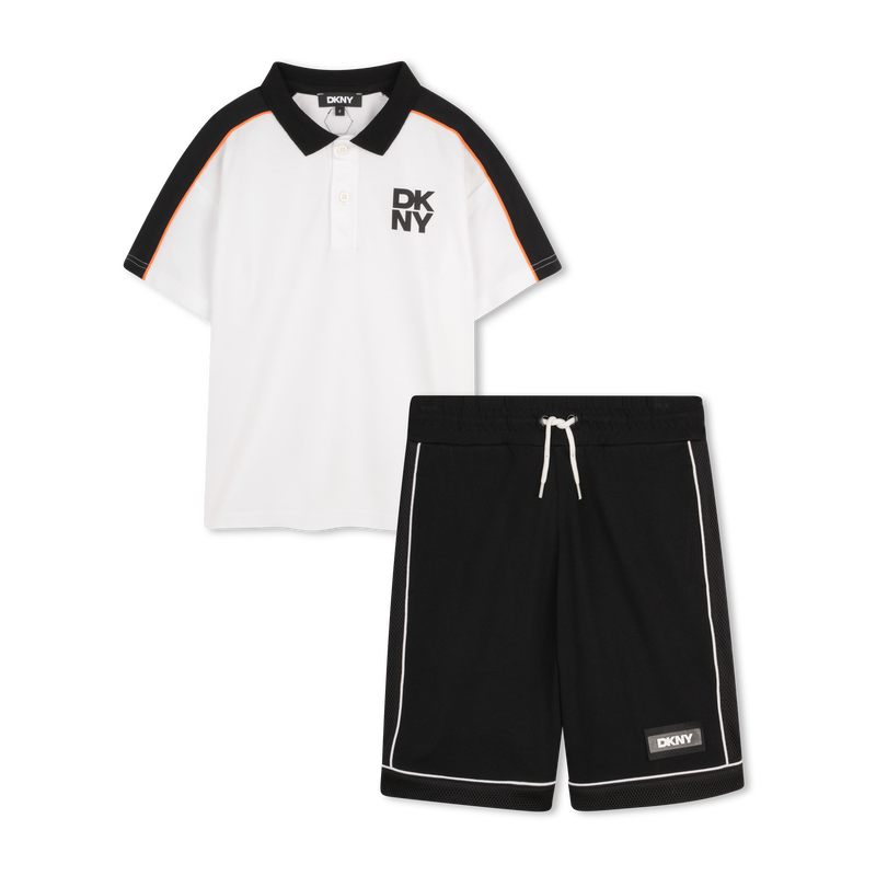 SET T-SHIRT EN BERMUDA DKNY 
                        BOY