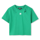 Opengewerkt T-shirt korte mouw DKNY 
                    GIRL