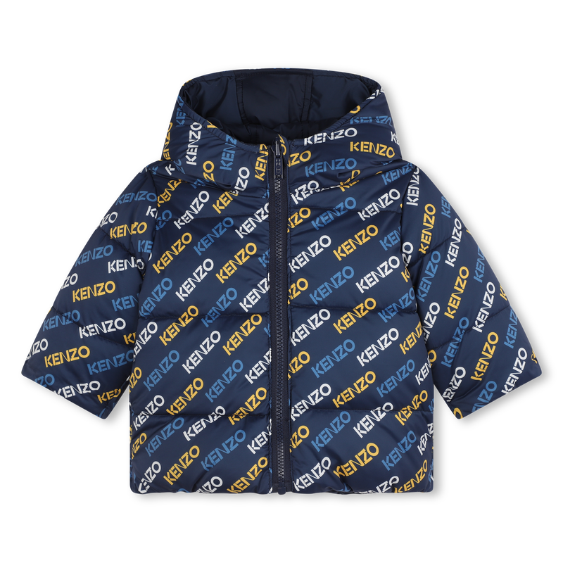 Waterdichte omkeerbare anorak KENZO KIDS 
                        BOY