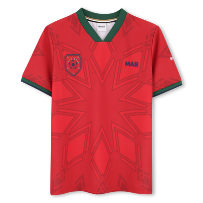 T-SHIRT MET KORTE MOUWEN BOSS BOY