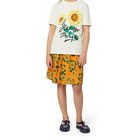 T-shirt met zonnebloemprint KENZO KIDS 
                    UNISEX