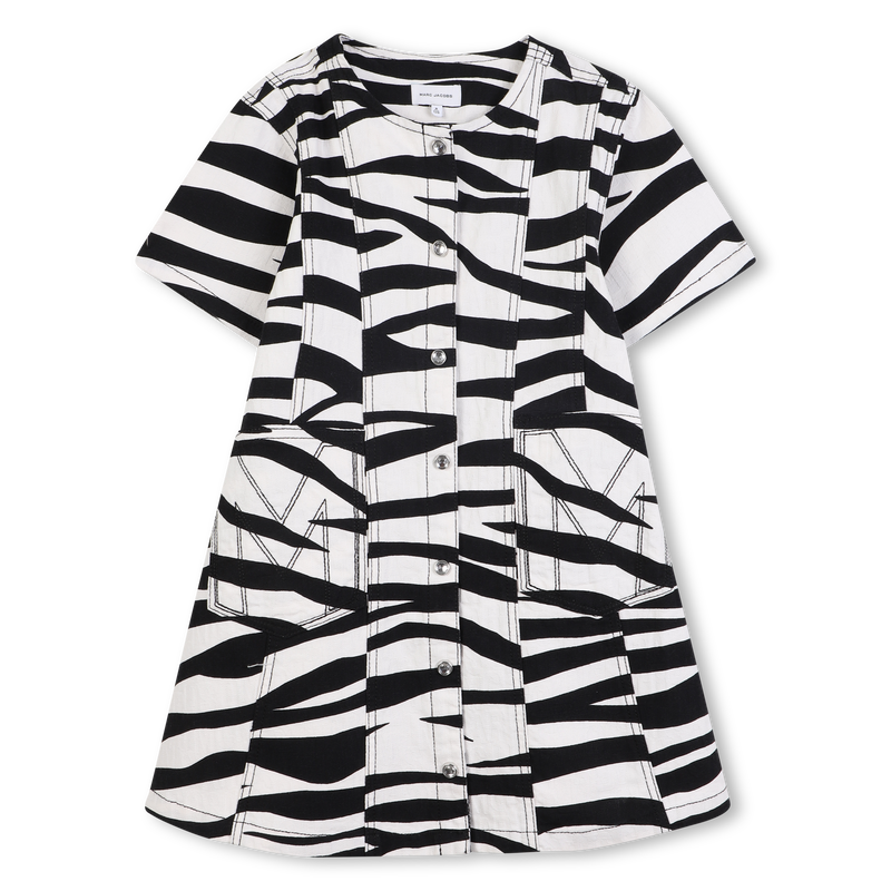 Jacquard keperstof jurk MARC JACOBS 
                        GIRL