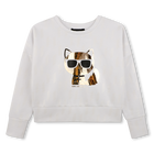 Langsleeve sweatshirt KARL LAGERFELD KIDS 
                    MEISJE