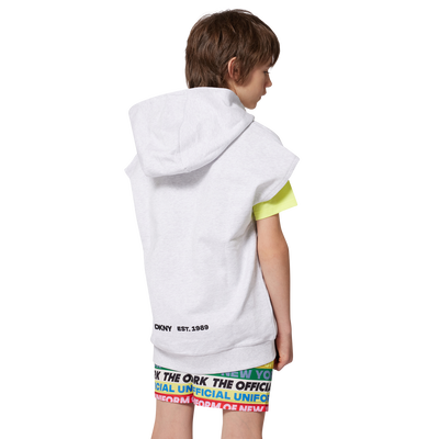 Mouwloos vest met rits DKNY UNISEX