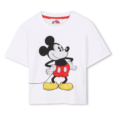 Katoenen T-shirt Mickey MARC JACOBS GIRL
