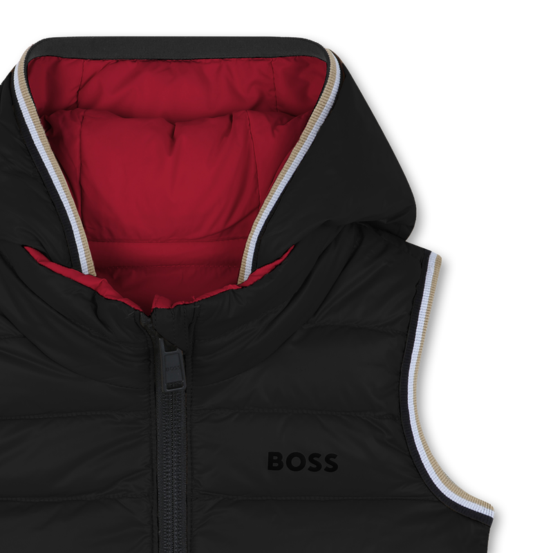 Omkeerbaar mouwloos donsjack BOSS 
                        BOY