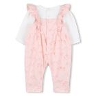 T-shirt + overalls set KENZO KIDS 
                    GIRL