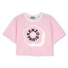 T-shirt met korte mouwen KENZO KIDS 
                    GIRL