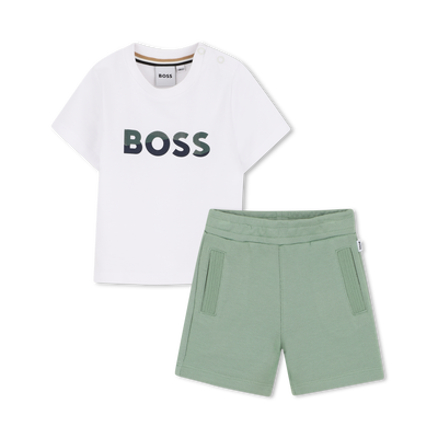 SET T-SHIRT EN BERMUDA BOSS BOY
