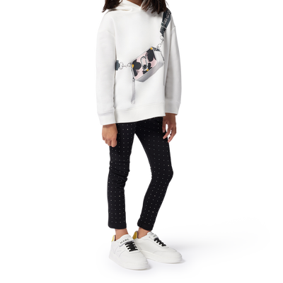Fleece sweatshirt met capuchon MARC JACOBS GIRL