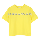 T-shirt met korte mouwen, GEEL, hi-res