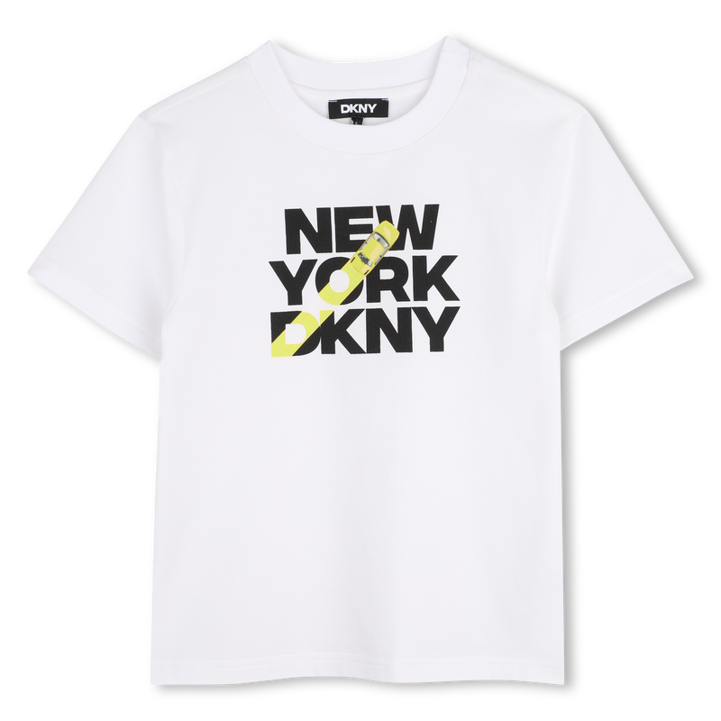 T-shirt met korte mouwen DKNY 
                        BOY