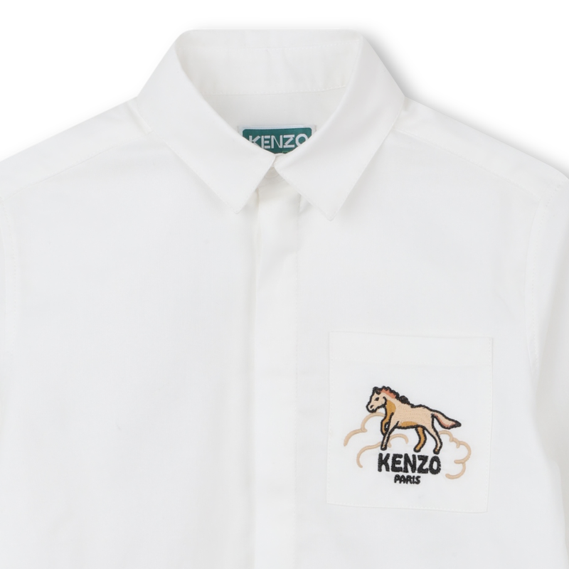 SHIRT MET LANGE MOUWEN KENZO KIDS 
                        BOY