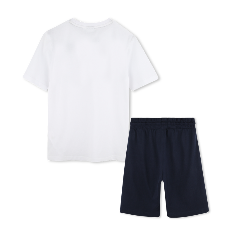 Katoenen T-shirt en short BOSS 
                        BOY