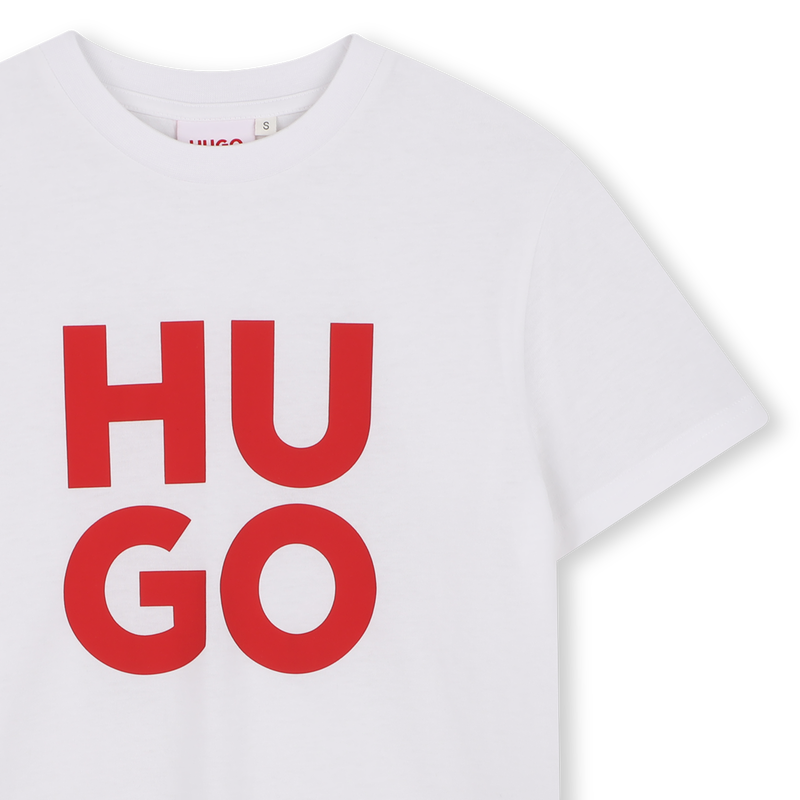T-shirt met korte mouwen HUGO 
                        JONGEN