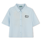 Overhemd met korte mouwen KENZO KIDS 
                    GIRL