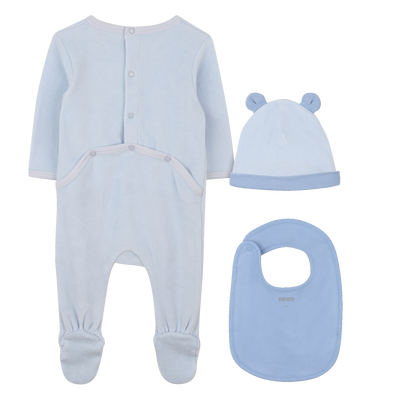 Pyjama + muts + slabbetjes set KENZO KIDS UNISEX