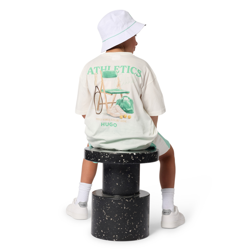 T-SHIRT MET KORTE MOUWEN HUGO 
                        BOY