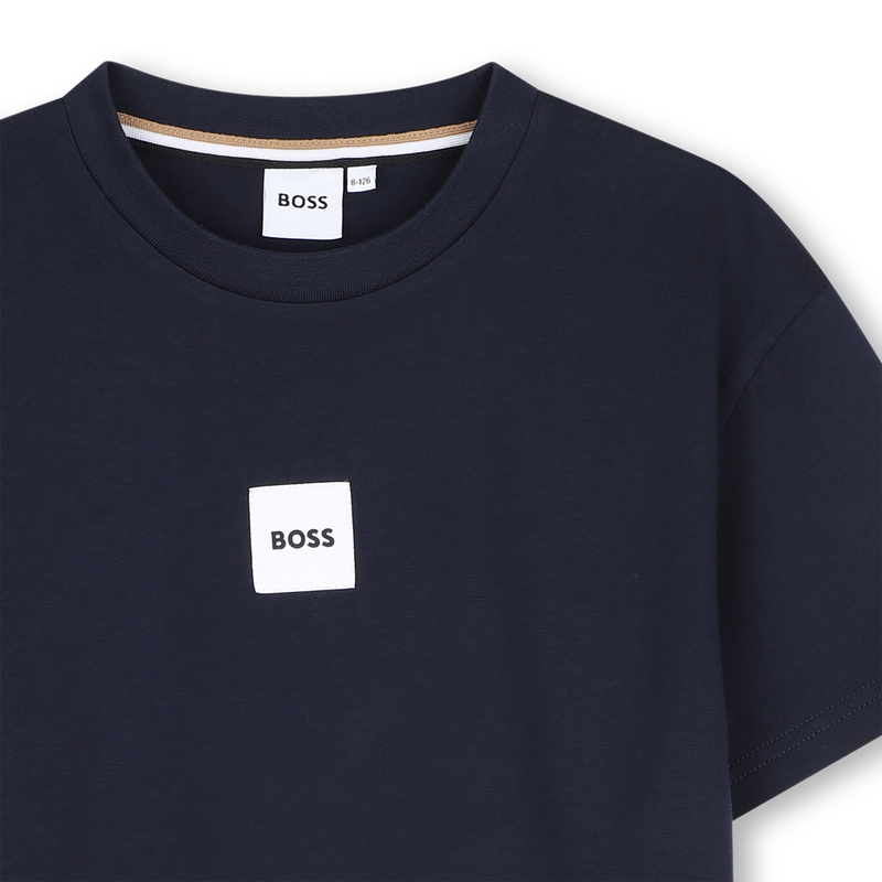 T-shirt met korte mouwen BOSS 
                        BOY