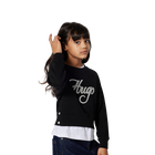 Sweatshirt met ronde hals HUGO 
                    GIRL