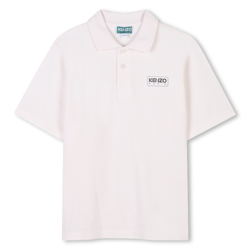 Polo met print KENZO KIDS 
                        BOY