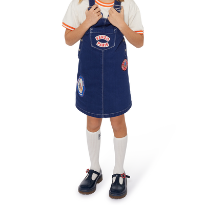 Leren ballerina's met gesp KENZO KIDS GIRL