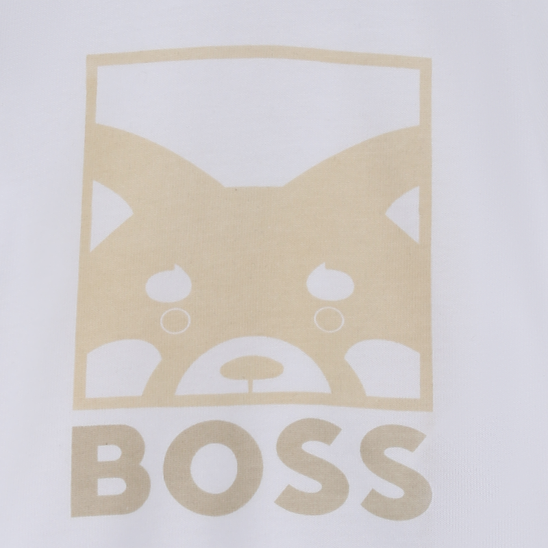 T-SHIRT MET KORTE MOUWEN BOSS 
                        BOY