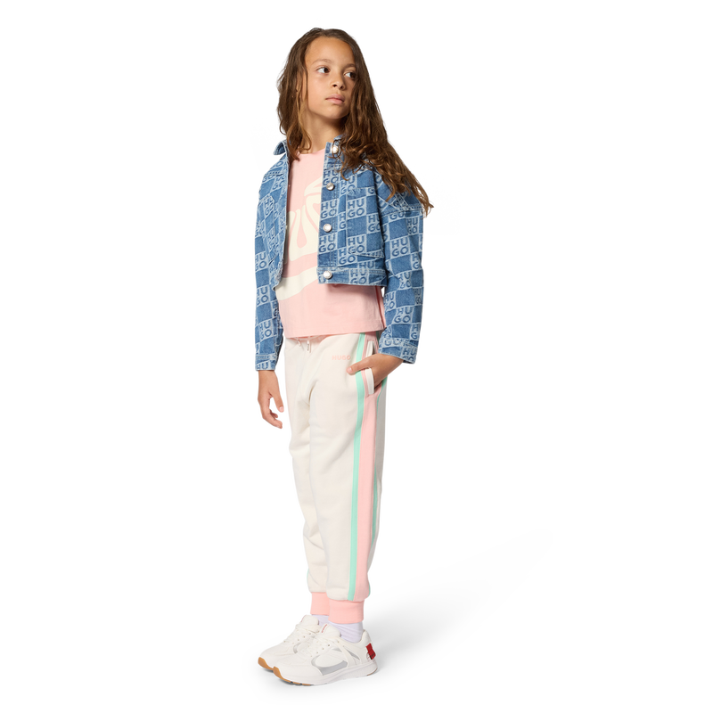 SNEAKERS MET VETERS HUGO 
                    GIRL