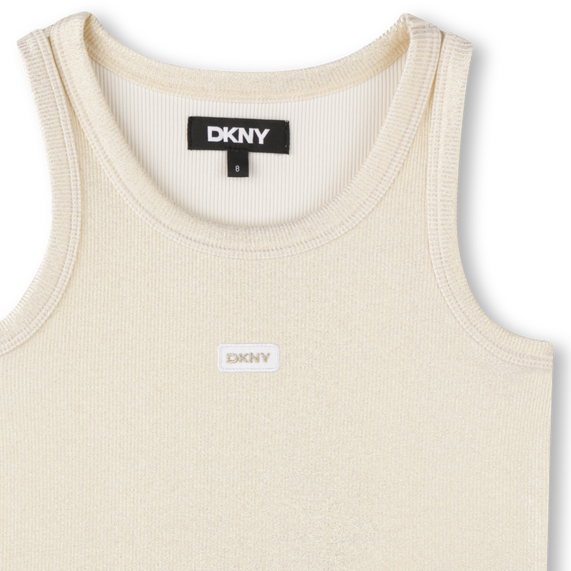Singlet in 2x2 ribstof DKNY 
                        GIRL