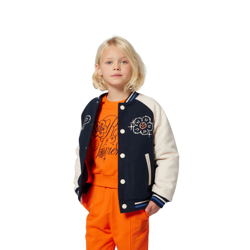 Bomberjack met drukknoopsluiting KENZO KIDS 
                        GIRL