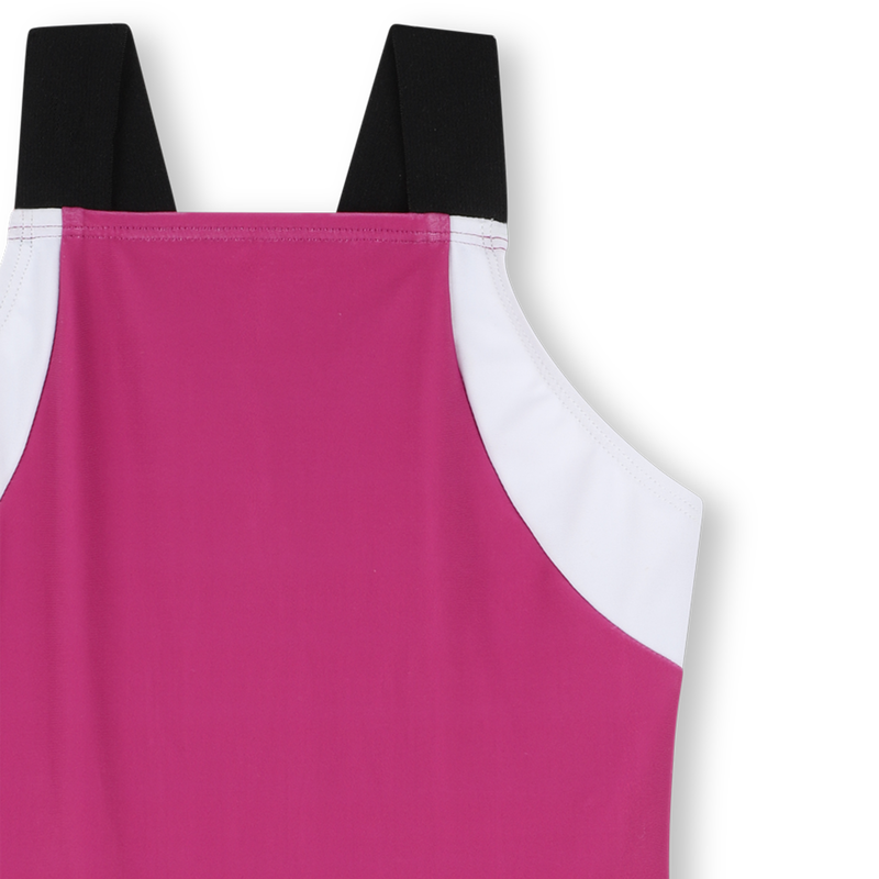 Driekleurig badpak DKNY 
                        GIRL