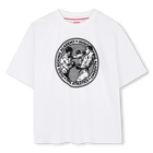 T-shirt met korte mouwen HUGO 
                    BOY