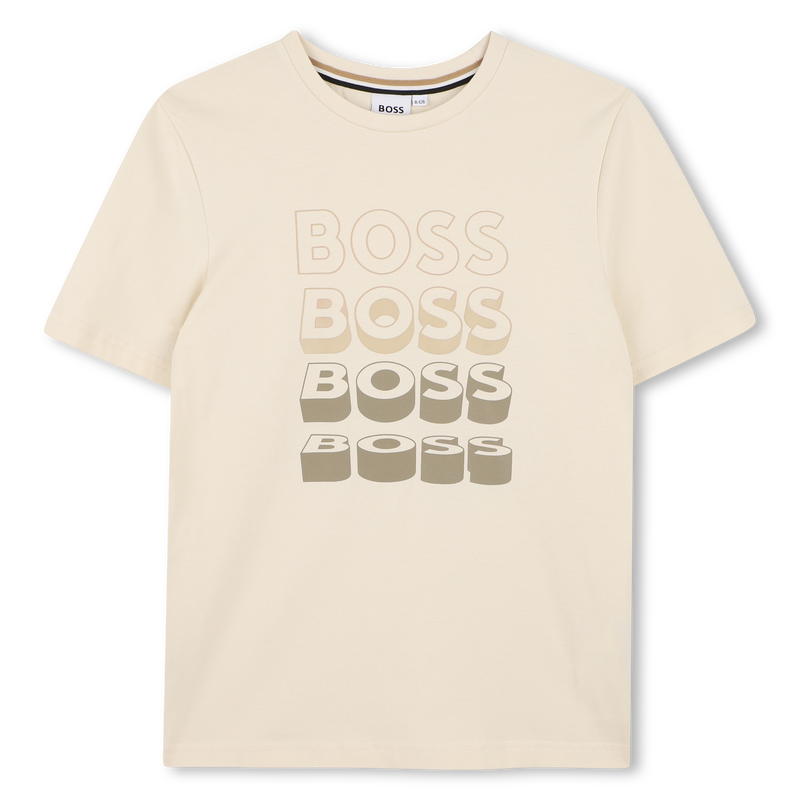 T-shirt met korte mouwen BOSS 
                        BOY