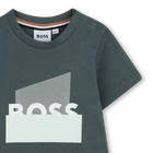 T-shirt met korte mouwen BOSS 
                    BOY