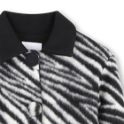 Lange jas met zebra vol patroon MARC JACOBS 
                    GIRL