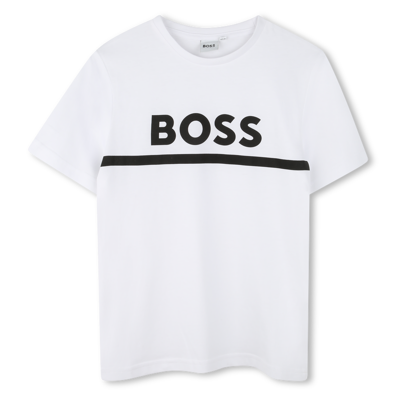 T-SHIRT MET KORTE MOUWEN BOSS 
                        BOY