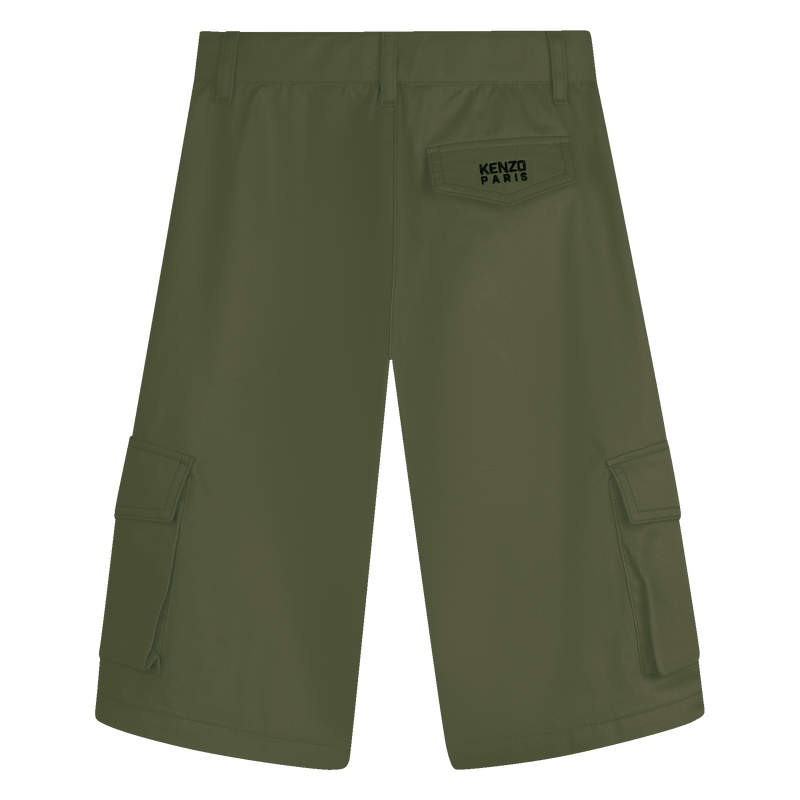 BERMUDA MET OPGESTIKTE ZAKKEN KENZO KIDS 
                        BOY