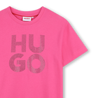 Jurk met korte mouwen HUGO 
                    GIRL