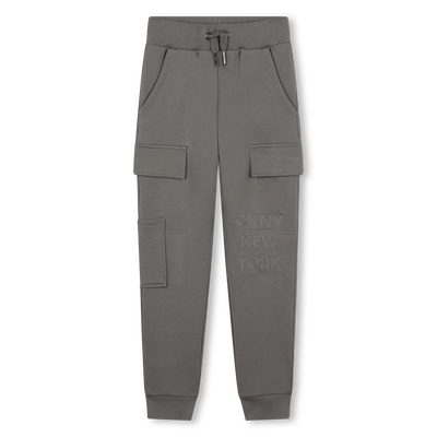 Joggingbroek van katoenfleece DKNY BOY