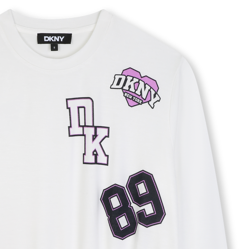 T-shirt met lange mouwen DKNY 
                        GIRL