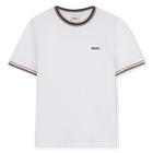 T-shirt met korte mouwen BOSS 
                    BOY