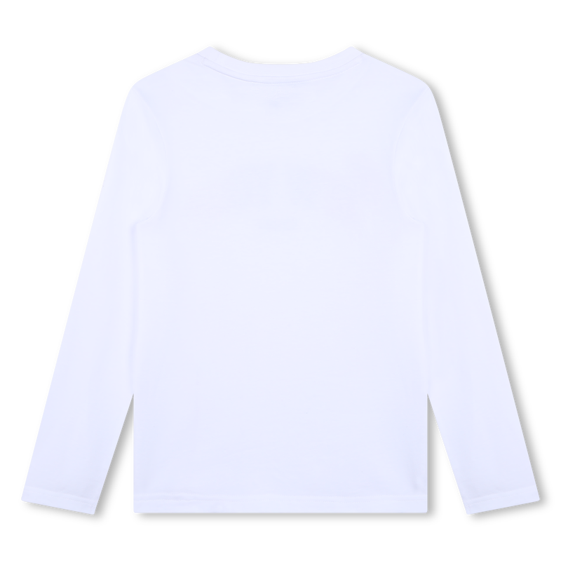 Katoenen T-shirt lange mouwen DKNY 
                        BOY