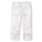 Broek van katoen en linnen DKNY 
                    GIRL