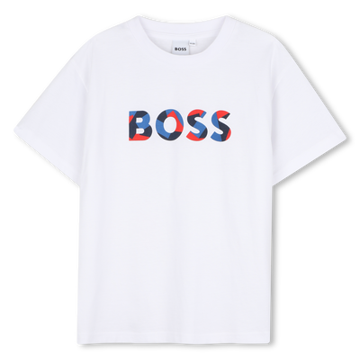 T-SHIRT MET KORTE MOUWEN BOSS BOY