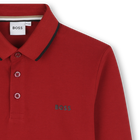 Poloshirt met lange mouwen BOSS 
                    BOY