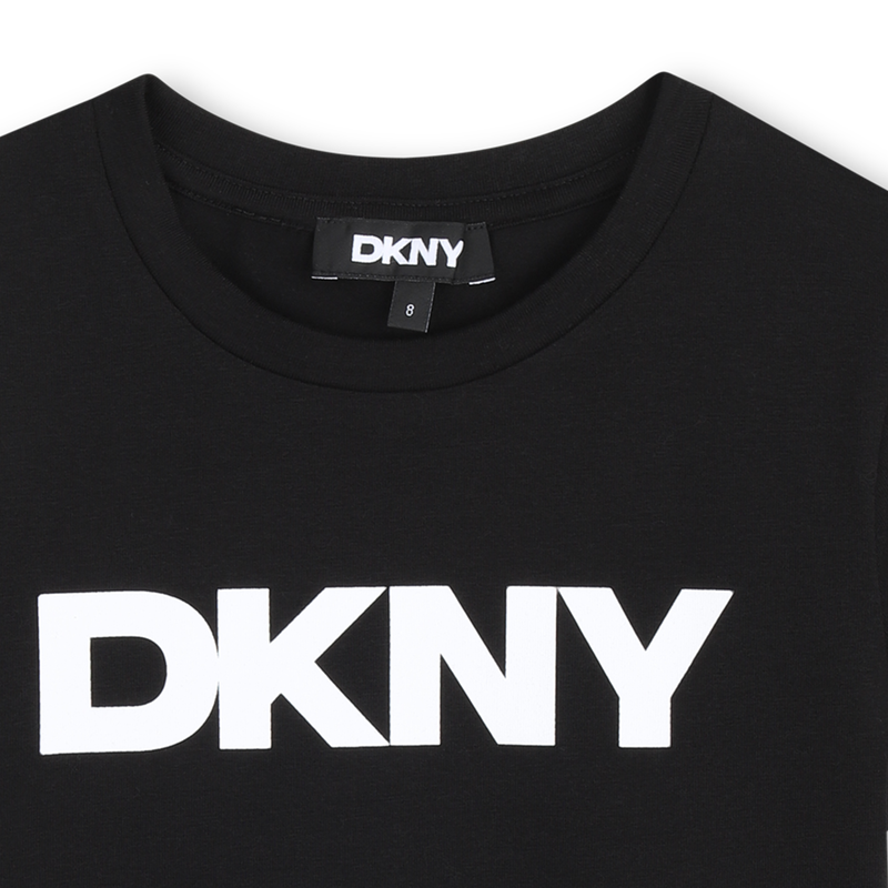 T-SHIRT MET KORTE MOUWEN DKNY 
                        GIRL