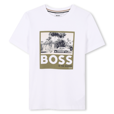 Katoenen T-shirt korte mouwen BOSS BOY