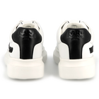 Leren sneakers met veters KARL LAGERFELD KIDS 
                    UNISEX