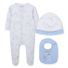 Set pyjama, slabbetje en muts KENZO KIDS 
                    BOY