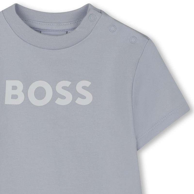 T-SHIRT + KORTE BROEK SET BOSS 
                        BOY